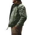 thumbnail image 2 of Gvmfive Men's Multi Pockets Jacket Faux Fur Turn Down Collar Casual Coat, 2 of 5