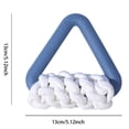 thumbnail image 2 of LILELIS Outward Hound Dog Toys Interactive Tug of War Dog Toy Dog Triangle Rope Toys for Teething Training & Stress Natural Rubber Puppy Chew Toy with Smooth Rounded Edges and Rope Promotes One Size, 2 of 8
