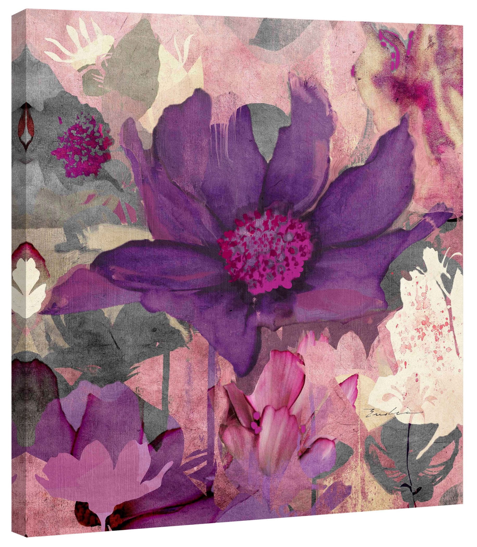 Marmont Hill 'Was Your Favorite Color' by Evelia Painting Print on Wrapped Canvas