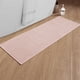thumbnail image 1 of Alfombra de baño chamme ultrafina antideslizante de 120 x 43 cm, color rosa, 1 of 7
