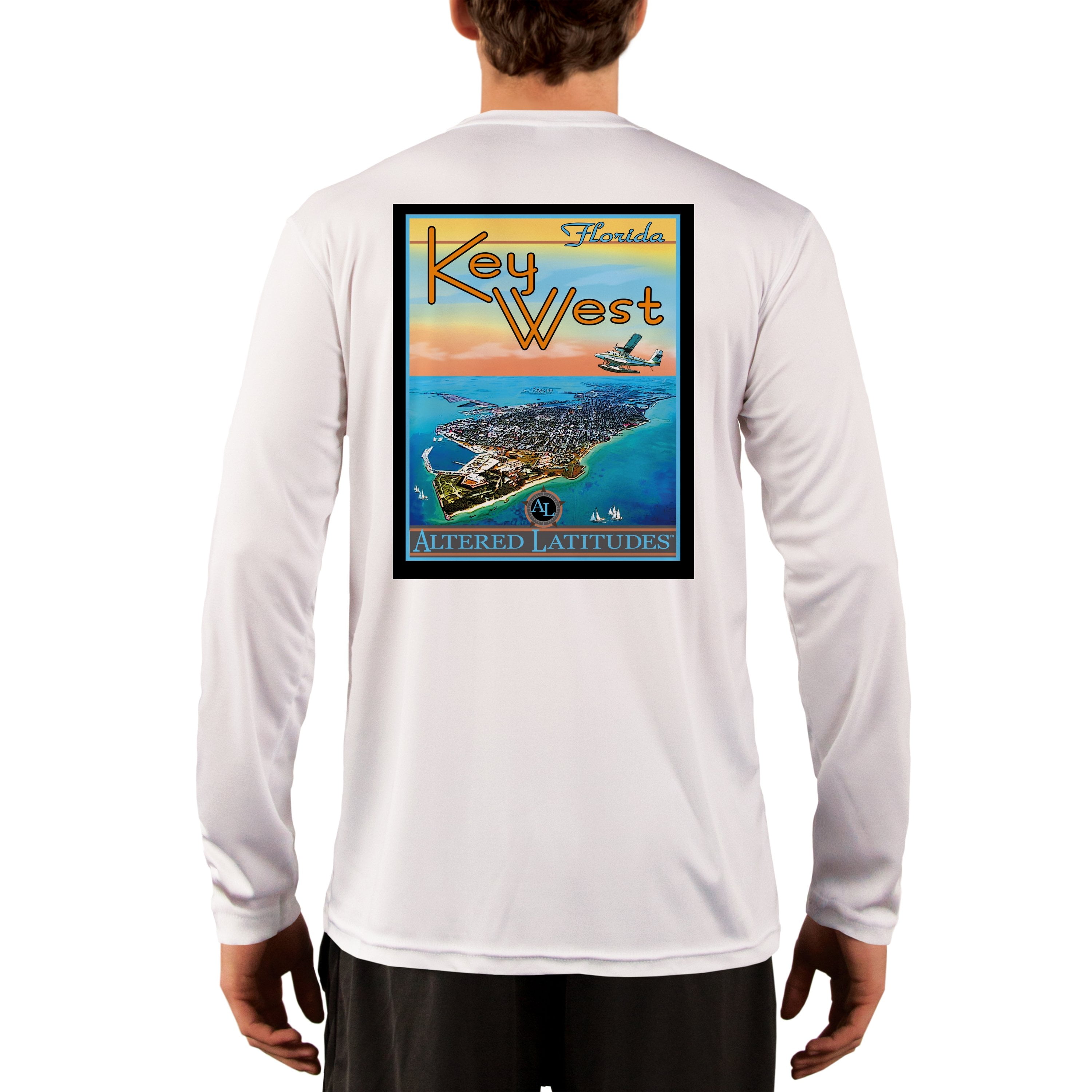 Aquaman Fishing Boat Sport Men Long Sleeve UPF 30 T-Shirt Sun UV Protection Gift