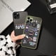 thumbnail image 4 of Funda de teléfono para iPhone 15 Pro XS Max 14 7 8 6 6s Plus SE 11 12 13 Mini X XR NASA-USA, cubierta translúcida negra esmerilada, 4 of 5
