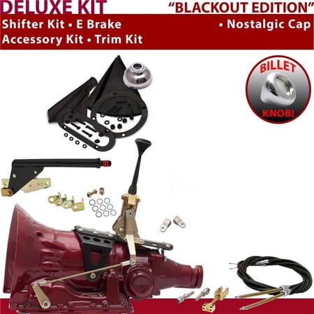 American Shifter TH200 Shifter Kit Black 6 in. E Brake Cable Clevis Trim Kit for EC86D