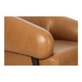 thumbnail image 6 of Moe's Home Collection Devlin Lounge Chair Leather Brown, 6 of 9
