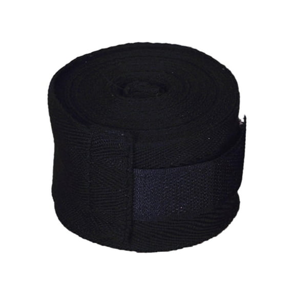 Baoblaze Boxing Hand Wraps Boxing Bandages Wrist Wraps Elasticated Bandages for Muay Thai Black