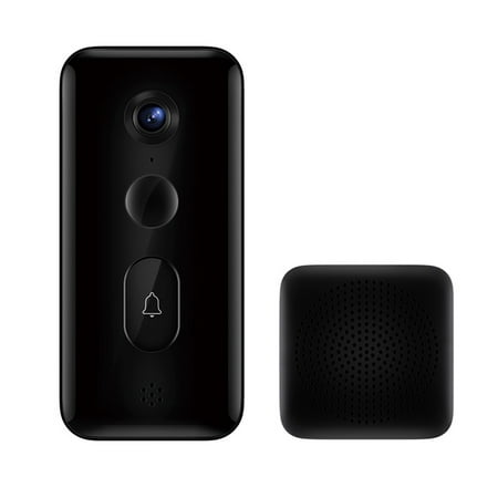 Xiaomi Smart Doorbell 3 Home Wireless Security Camera 2K Ultra-clear Infrared 180°Wide View Two-way Audio Phone Alerts for Real-time Supervision