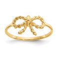 thumbnail image 1 of 14K Yellow Gold Polished Bow Ring, 1 of 3