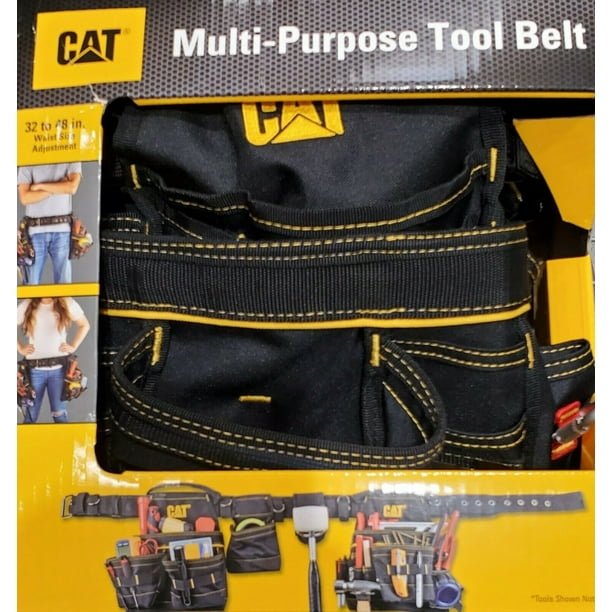 CAT 19 Pocket Polyester MultiPurpose Tool Belt