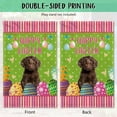 thumbnail image 6 of Happy Easter Sheltie Dog Garden Flag Colorful Eggs Stripe Holiday Decorative Yard Flag Banner for Outside Farmhouse Double Side 12.5X18 Inch, 6 of 6
