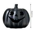 thumbnail image 4 of Halloween Jack O’ Lantern Pumpkins Black, 4 of 7