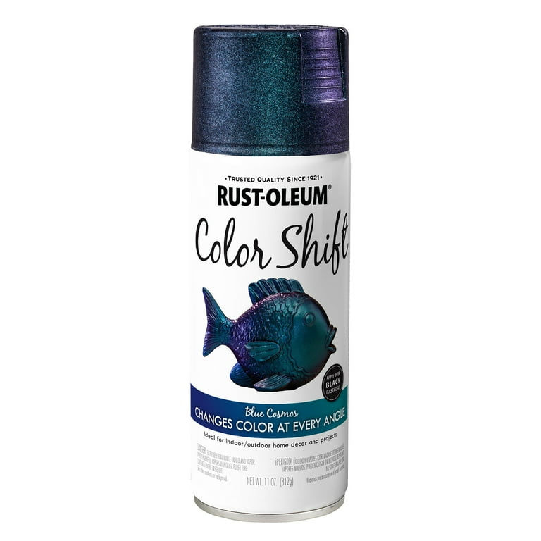 2 pack) Blue Cosmos, Rust-Oleum Color Shift Spray Paint-372479, 11