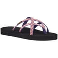 thumbnail image 2 of Teva Women's Olowahu Sandal Retro Geometric Pink - 6840-RGPN, 2 of 6