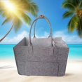 thumbnail image 6 of Misright Foldable Felt Carryall Bag Multiple Compartments For Daily life Use, 6 of 8