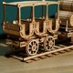 thumbnail image 3 of Kit Modelo de Madera para Construir, Camión Barril de Vino, Rompecabezas 3D de Madera, Madera para Adultos, 3 of 5