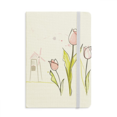 thumbnail image 1 of Windll Tulip House Verdure Fleur Carnet Officiel Tissu Couverture Rigide Journal Journal Classique, 1 of 3