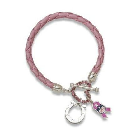 NFL Indianapolis Colts Breast Cancer Awareness Bracelet