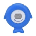 thumbnail image 2 of Termómetro electrónico para baño de bebé, medidor de temperatura de ducha LCD con forma de pez lindo para bañera, piscina, azul, 2 of 13