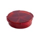 thumbnail image 1 of Kearding Bandeja de servicio dividida con tapa Recipiente para refrigerios Dulces Aperitivos Nuez Azúcar Cacahuete Hogar Sala de estar Almacenamiento y organización del hogar Rojo Kearding HA075857-02, 1 of 6