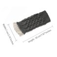 thumbnail image 3 of Guantes tejidos sin Dedos uxcell de Acanalado Trenzado Gris Oscuro Una Talla, 3 of 6