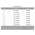 thumbnail image 2 of GYRATEDREAM Girls Swimsuits Leopard Print Beach Swimwear Bikini Bathing Suit 3 Piece Swimsuits for 8 Years, 2 of 7