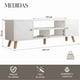 thumbnail image 3 of Mueble Con Repisa Para Tv Centro De Entretenimiento Vintage Color Blanco, 3 of 7