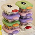 thumbnail image 2 of Adorable Mini Ice Tray Press to Release Ice Silicone Mini Square Ice Maker, 2 of 11