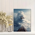 thumbnail image 2 of Qisvanset 12x16 Inch Wildflower Field Canvas Print Wall Art, 2 of 5