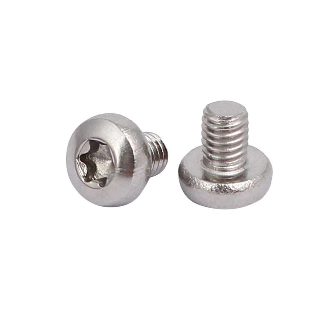 Unique Bargains M3x4mm 304 Stainless Steel Button Head Torx Screws Bolts T10 Drive 40pcs