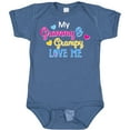 thumbnail image 3 of Inktastic My Grammy and Grampy Love Me with Hearts Boys or Girls Baby Bodysuit, 3 of 5