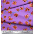thumbnail image 2 of Soimoi Rayon Fabric Flower Artistic Decor Fabric Printed Yard 56 Inch Wide, 2 of 3