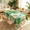 Green, variant on SUNOLIFE Floral with Birds Rectangular Tablecloth Vintage French Retro Spring Table Cloth Cover 60 x 84 Inch