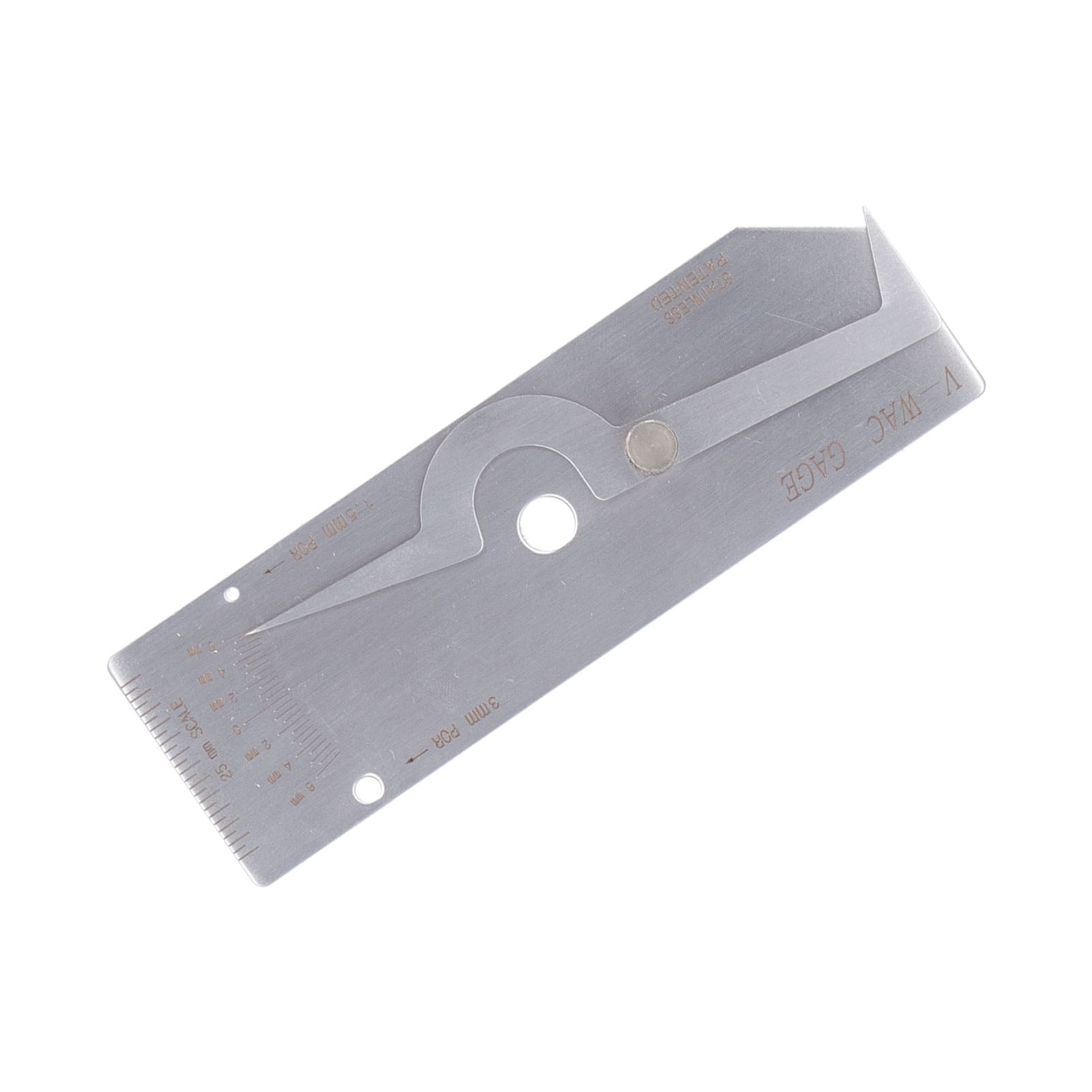 25mm Scale V-Wac Welding Gage Biting Edge Undercut Botswana