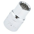 thumbnail image 5 of 1/2'' 12pt Punta de Enchufe Fabricado en Acero al Cromo Vanadio con ACabado en Cromo para Mayor Resistencia y Durabilidad 12mm DYNWAVEMX Zócalo de 12 puntos métrico, 5 of 5