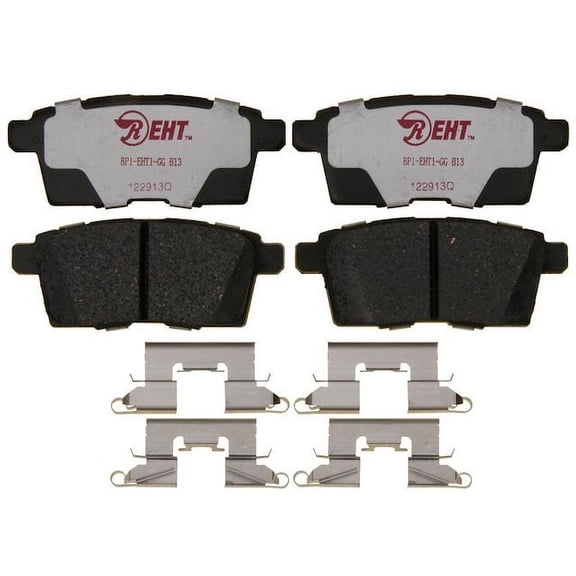 Rear Brake Pad Set - Compatible with 2007 - 2012 Mazda CX-7 2008 2009 2010 2011