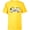 Yellow, variant on Star Wars Logo Classic Heroes Vehicles and Villains - Short Sleeve T-Shirt for Kids - Customized-Athletic Heather