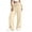 Beige, variant on Nolissa Women's Ribbed Wide Leg Pants Elastic High Waist Drawstring Loose Palazzo Trousers Soft Flowy Pants