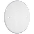 thumbnail image 1 of Placa ciega redonda metálica blanca TayMac LPB3325 de 12,7 cm, 1 of 7