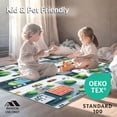 thumbnail image 4 of ODIKA 8'x10' Machine Washable Non-Slip Area Rug, Modern City Life with Road Traffic and Play Areas High Traffic Rug, Gray, 106255, 4 of 7