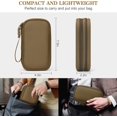 thumbnail image 2 of RGRGSA-Electronic Organizer, Travel Cable Organizer Bag Pouch Electronic Accessories Carry Case Portable Waterproof Double Layers All-in-One Storage Bag for Cable, Cord, Charger, Phone, Earphone Brow, 2 of 4