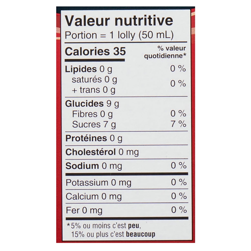 Chapman's Low Calorie Triple Treat Li'l Lolly in a Box 28 x 50 ml