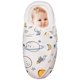 thumbnail image 1 of Manta para recién nacido y envoltura infantil unisex, con función de protección y soporte para la cabeza, hecha de algodón peinado, 0-3 meses Zhivalor WMZY-900-3, 1 of 7