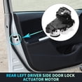 thumbnail image 2 of Unique Bargains Rear Left Driver Side Power Door Lock Actuator Motor for Toyota Tacoma 2015-2022 No.6906004030 Black, 2 of 7