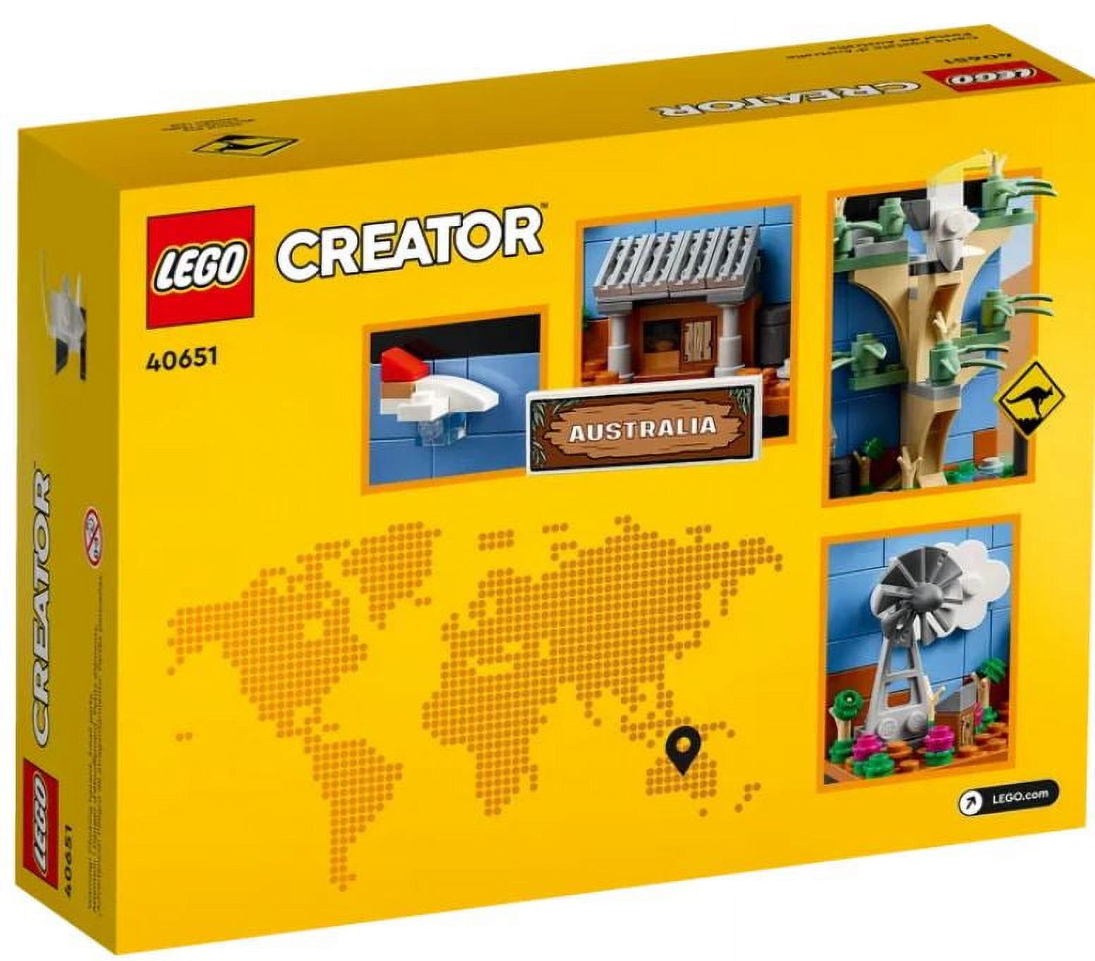 LEGO Creator Australia Postcard Block Building Set, 19