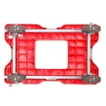 thumbnail image 2 of Snap Loc 1800 Pound Capacity Super Duty E Track Dolly Cart with Swivel Casters, 2 of 4