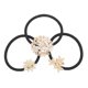 thumbnail image 1 of Houderco 3Ud Ligas Para Beige Con Floral De Cristal Y Resistente Y Ligero, 1 of 7