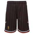 thumbnail image 2 of Youth Mitchell & Ness Black Chicago Bulls Hardwood Classics Swingman Shorts, 2 of 4