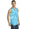 thumbnail image 4 of Port & Company Tie Dye Tank Top-XL (Turquoise), 4 of 6