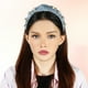 thumbnail image 2 of Diadema de mujer con nudos de cristal perlado Unique Bargains Estilo clásico y casual Diadema para mujer azul claro 5.51"x1.89", 2 of 7