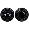 thumbnail image 2 of 8 juntas universales para puerta de coche, amortiguadoras y silenciosas, con adhesivo del logotipo del coche, almohadilla amortiguadora, almohadilla a prueba de golpes., 2 of 3