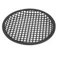 thumbnail image 4 of 8" Coche Altavoz Subwoofer Negro Metal Gofre Parrilla Cubierta Protector, 4 of 7